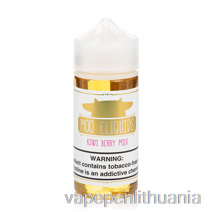 Kivi Uogų Pienas - Moo E-skysčiai - 100ml 0mg Vape Skystis